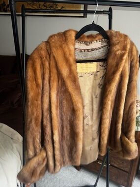 VINTAGE FUR COAT